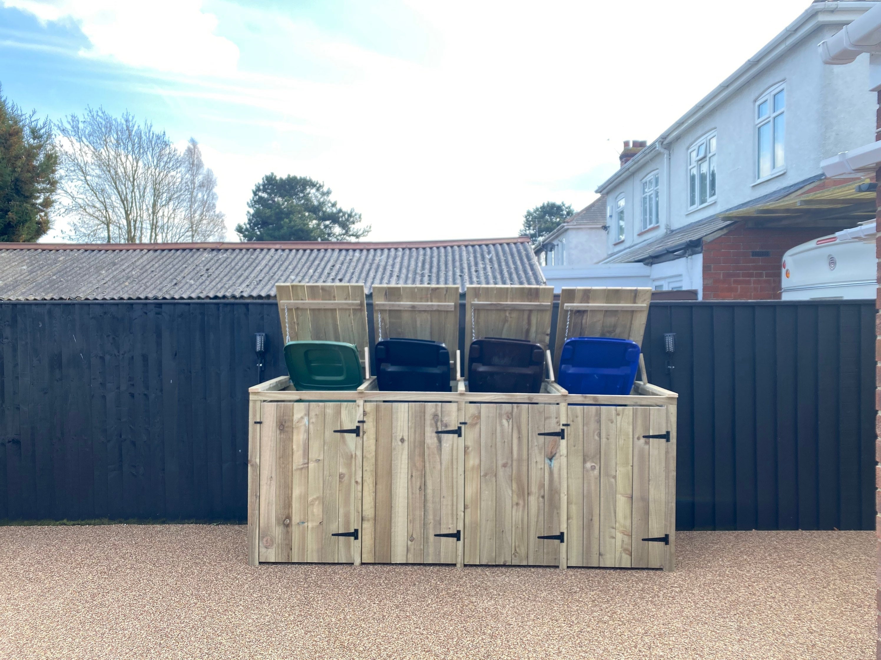 Easy Diy Wheelie Bin Storage at Jacqueline Pittman blog