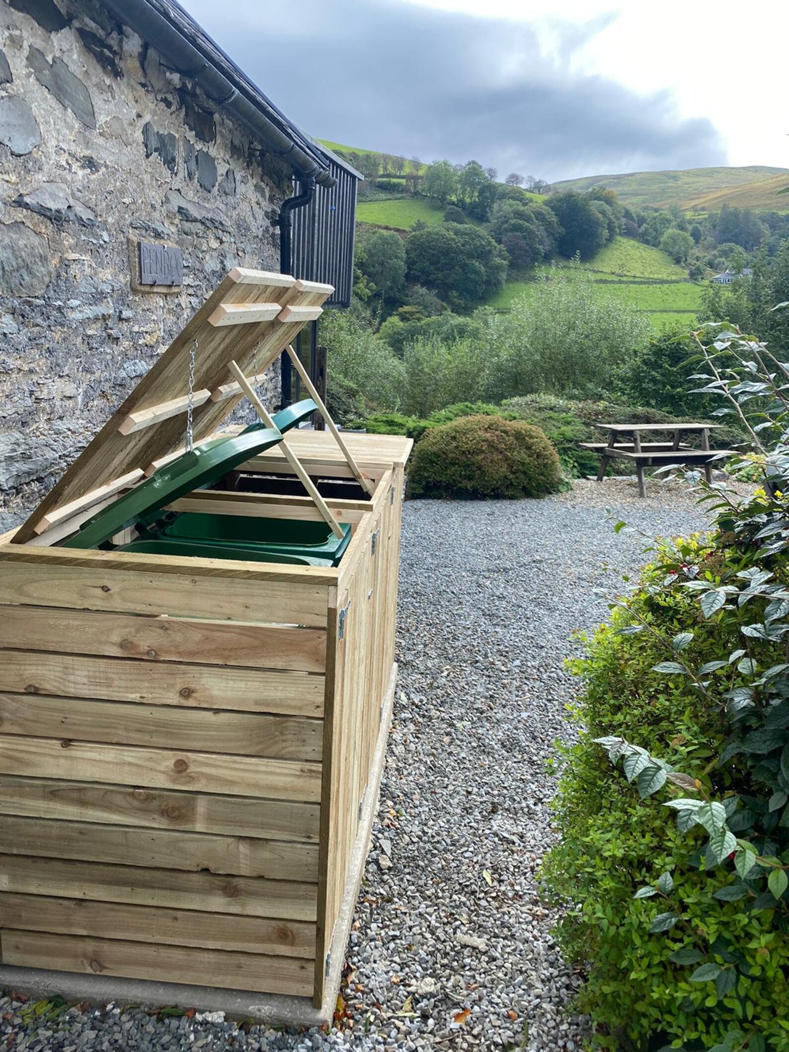 Wheelie Bin Storage Etsy