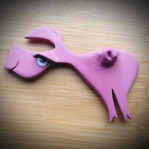 Pinky (piggy fridge magnet)