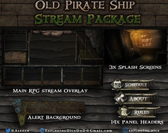 Old Pirate Ship Stream Package