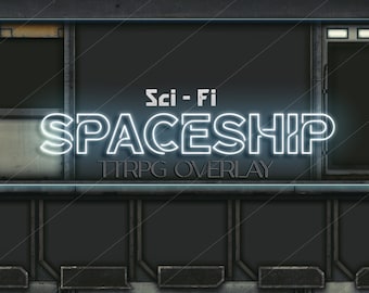 Sci-Fi Spaceship TTRPG Overlay