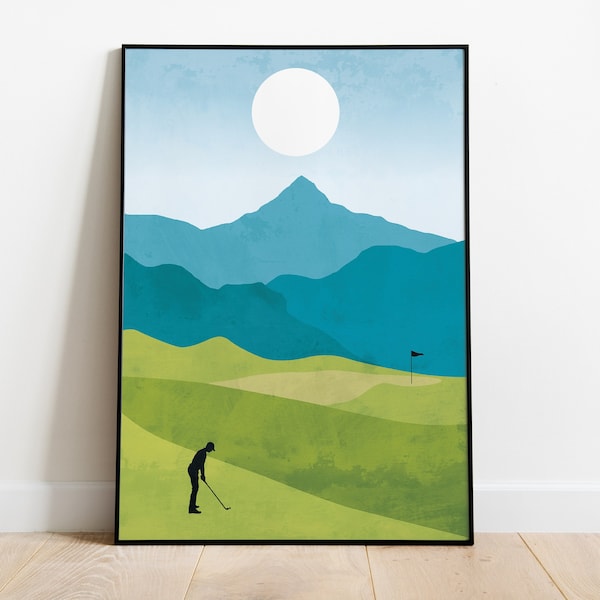 Golf print  | Golf prints | Golf poster | Golf gifts | Golfing gifts | Golfing art | Golfing gifts | Golfer gifts | Golfer art