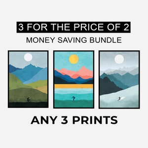 Mix and Match money saving offer - Any 3 Prints of your Choice