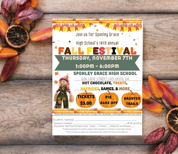 flyer template | pride festival | fall festival invite |  firefly music festival |  fall festival invitation | food and wine festival |