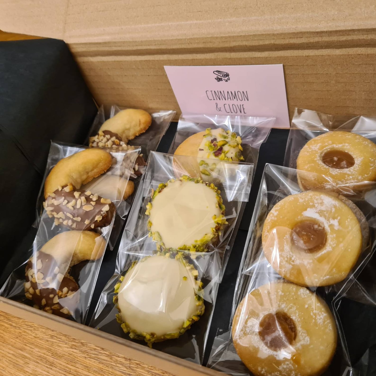 Handcrafted Gourmet Biscuit gift box Etsy