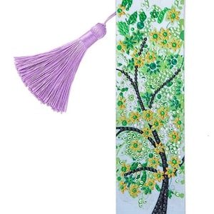 Tree in Spring Bookmark Diamond Painting Kit