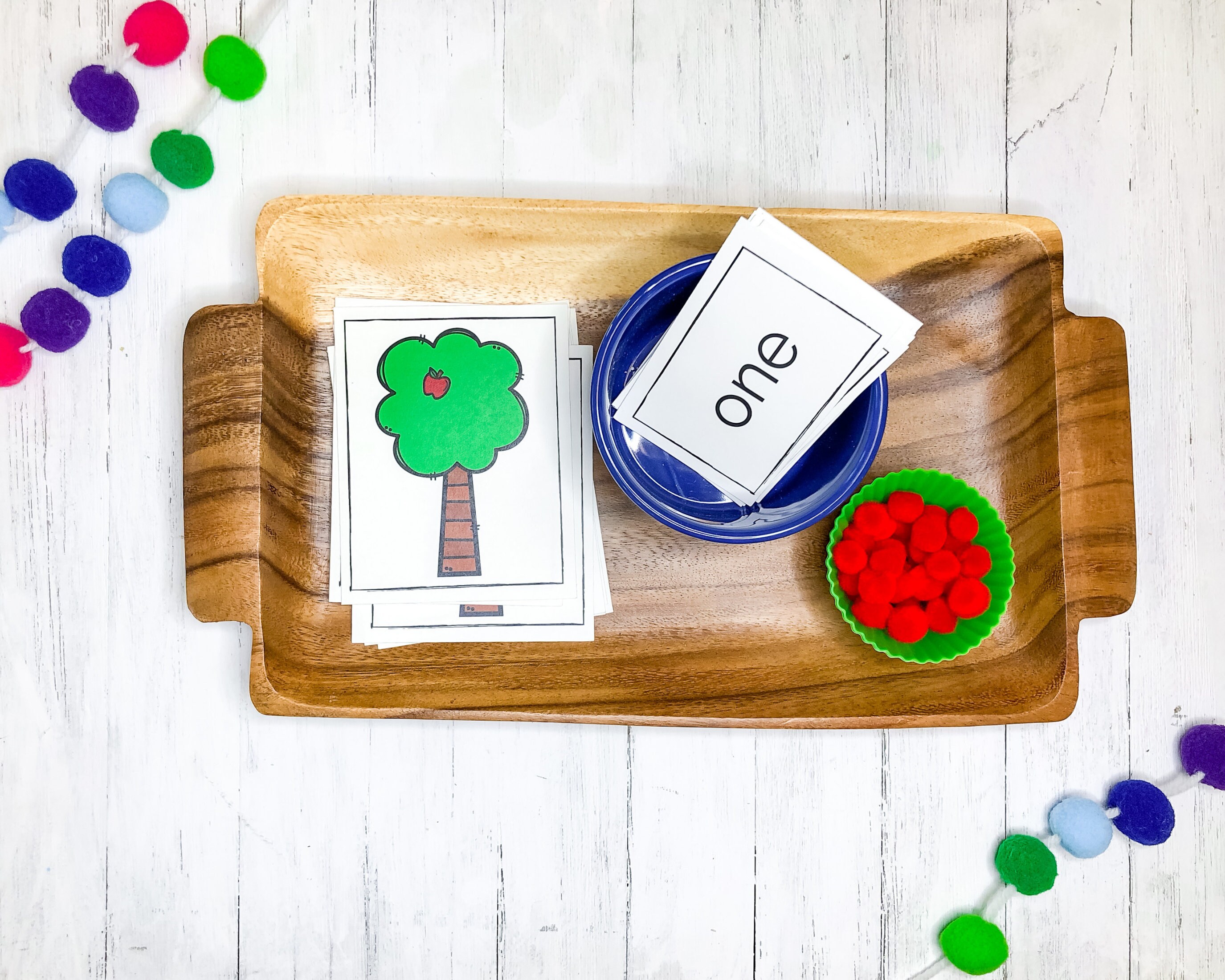 Apple Tree Counting Printable | Math Activity for Kids | Homeschool - Etsy