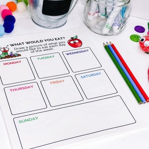 Hungry Caterpillar Activities, Spring Printable for Kids, Tracing Printables, Homeschool Printable Activity, Preschool Printable, Worksheets