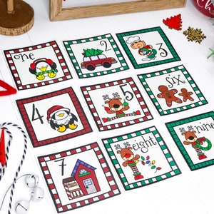 Christmas Countdown Printable, Advent Calendar for Kids, Advent Calendar Printable, Kindness Cards, Acts of Kindness, Homeschool Christmas