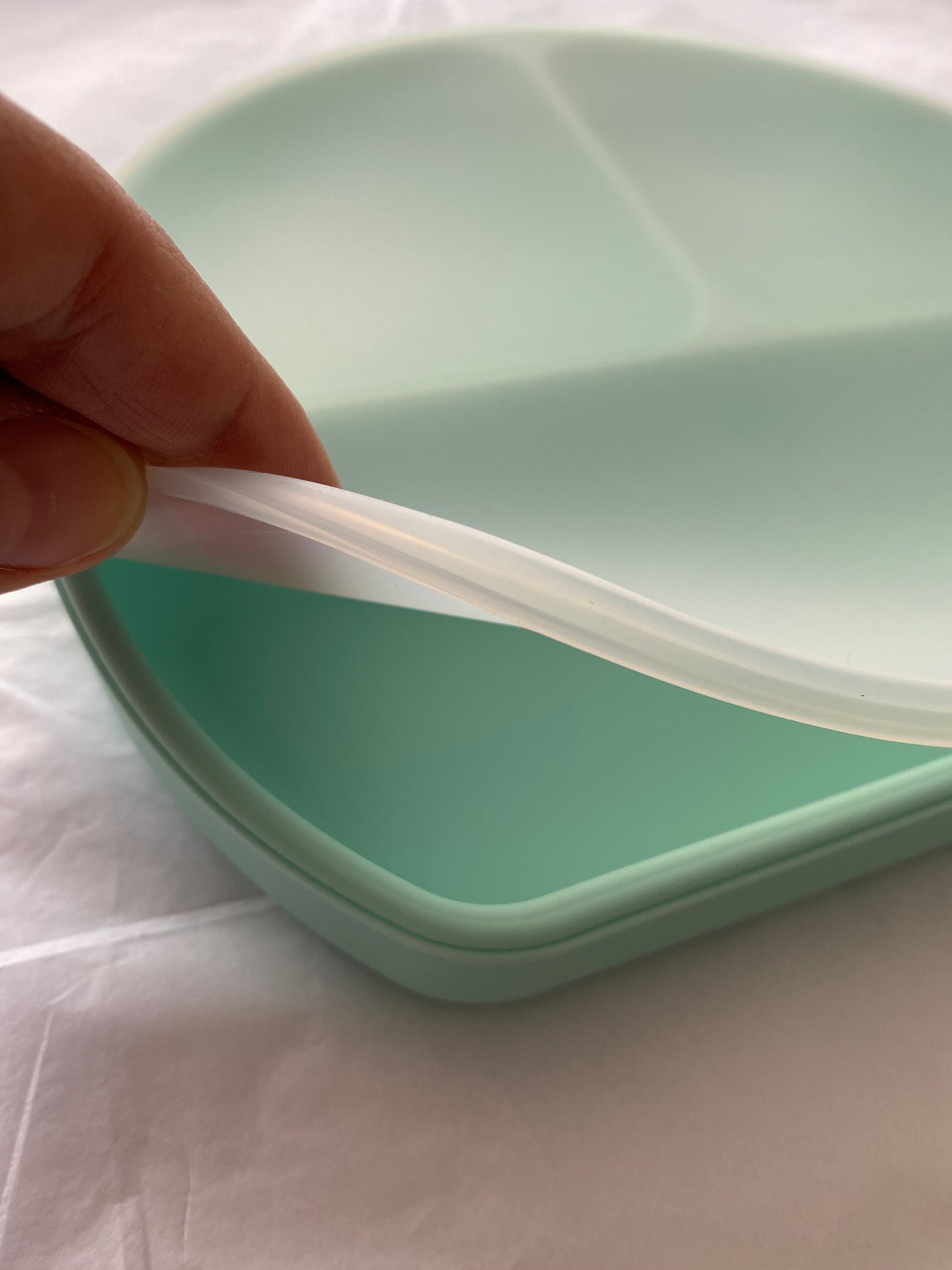 Silicone Plate with Lid Etsy