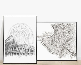 SET ROMA - Stampa autografata