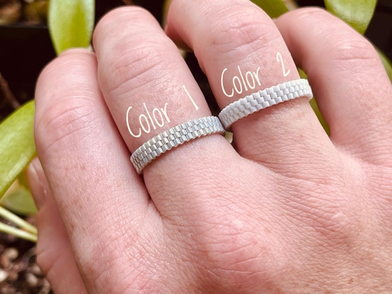 【MEJURI】一生物〇Beaded Ring14K〇重ねずけにマストな1点〇3色 MEJURI】一生物〇Beaded Ring14K〇重ねずけにマストな1点〇