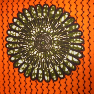 wax fabric 45 cm x 115 cm