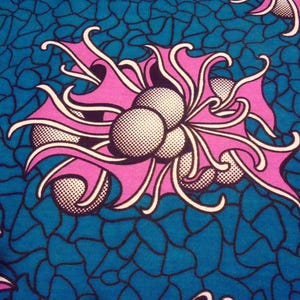 Wax fabric 45 cm X 115 cm