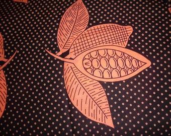 Wax fabric 45 cm x 115 cm