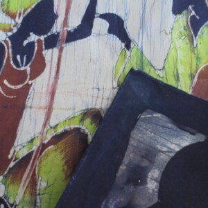 African village scenes on canvas painting image 8