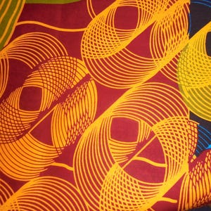 Wax fabric 45 cm X 115 cm