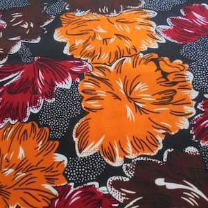 wax fabric 45 cm x 115 cm