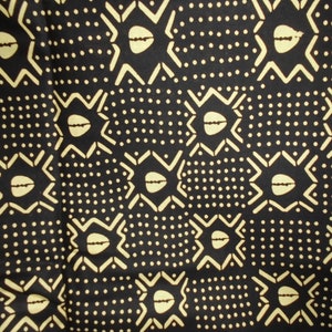 Bogolan wax fabric