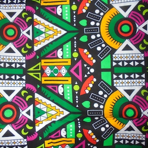 wax fabric 45 cm x 115 cm