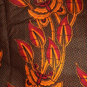 wax fabric 45 cm x 115 cm