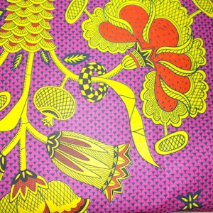 Wax fabric 82 cm x 116 cm