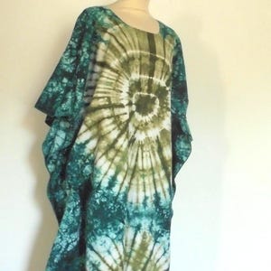 Batik boubou-klänning