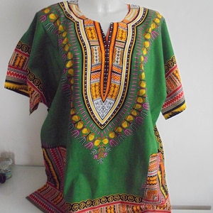 dashiki cotton tunic