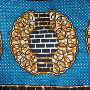 wax fabric 45 cm x 115 cm