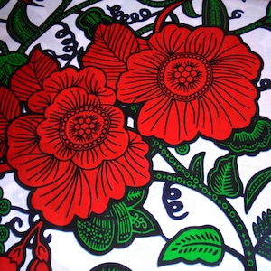 wax fabric 45 cm x 115 cm