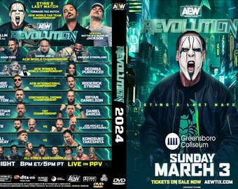 Aew revolution 2024 with zero hour w/artwork