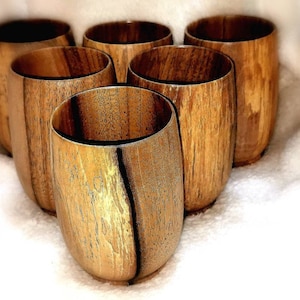 Handmade Wooden Coffee Cup, Coffee Tea Mug, Wooden Coffee & Tea Cup