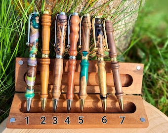 Personalized Handmade Wooden Pen and Handcrafted Box Set - A Thoughtful Gift for Any Occasion
