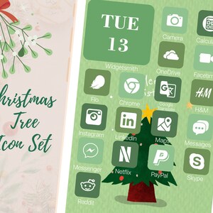 iOS Icon Pack Christmas Tree | 800+ Icons and Wallpapers