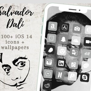 Dali iOS Icon Pack  | 1100+ Icons and Wallpapers