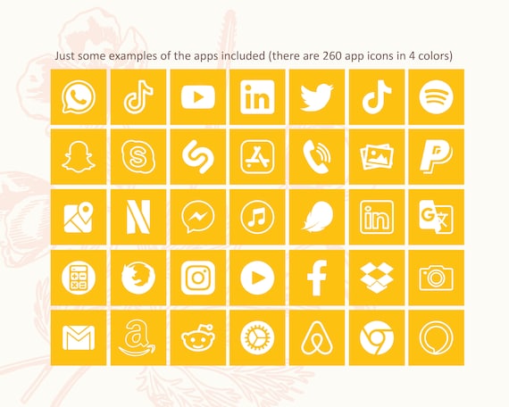 Digital Yellow Icons and Wallpapers 1000 iOS Icon Pack Lemon Set ...