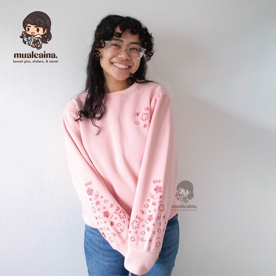 ピンク刺繍クルーネックセーター il_1080xN.5981993078_93uf.jpg