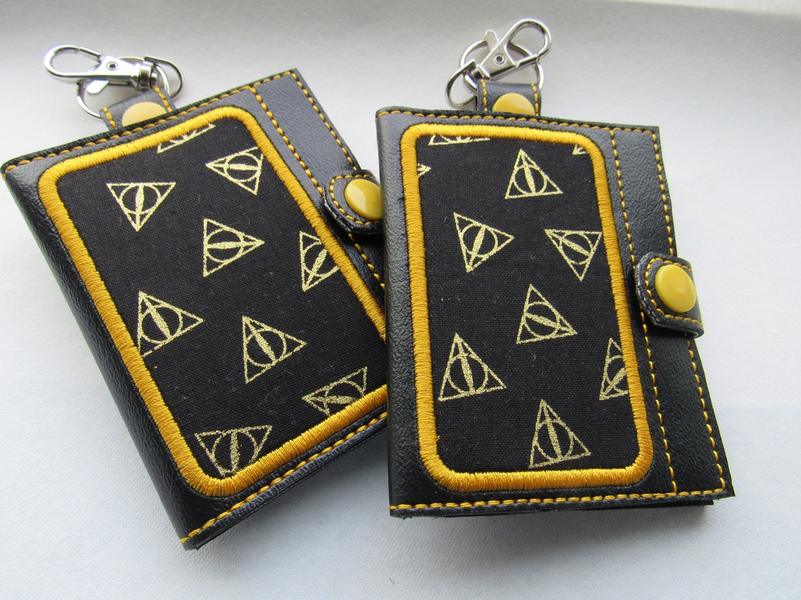Wizard Keychain wallet Free Shipping Custom colors Etsy