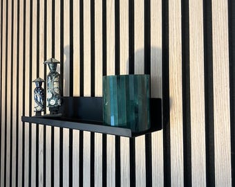 Metallregal – Wandregal für Akustikpaneele – Akustik-Wandpaneel – Akupanel – Keine Bohrmaschine erforderlich