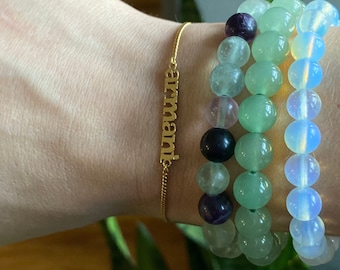 gold personalized name bracelet, 14k gold, custom gold jewelry, name bracelets for women, personalized gifts for her, gold name jewelry,