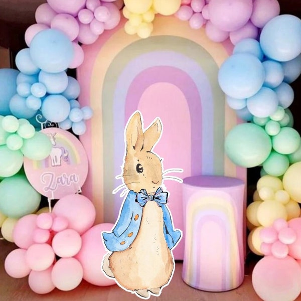 CUSTOM CUTOUTS RABBIT birthday: Cutout Decor rabbit , Baby Shower decor, Birthday Party, 11RAB