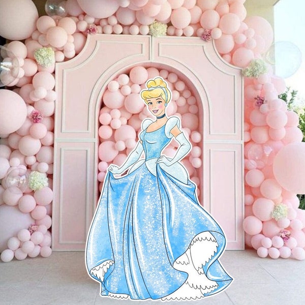 CUSTOM CUTOUTS PRINCESS: Cutout Decor Princes, Princes Birthday Decoration Baby Shower, Birthday Party, Cutout Decor 11prin