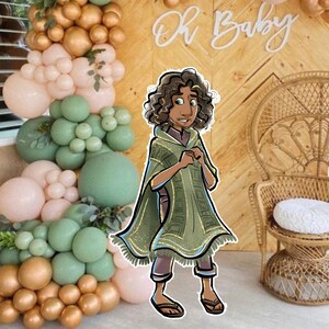 La Familia Cutout Decor: Family Birthday, Baby Shower (Digital Download)