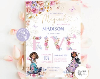 Invitation La Familia Birthday Party - Casita - Digital - Template - Editable digital download printable FAM1