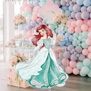BIG DECOR PRINCESS: Decoração Recortada Príncipes, Decoração Aniversário Príncipes Chá de Bebê, Festa de Aniversário, download digital Decoração Recortada PRINC1