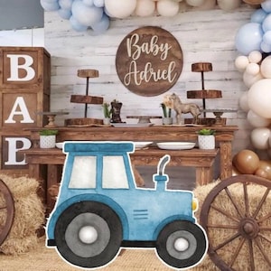Aniversário da GRANDE DECORAÇÃO FAZENDA: Decoração recortada de animais da fazenda, chá de bebê para imprimir na fazenda, festa de aniversário, download digital FARM11