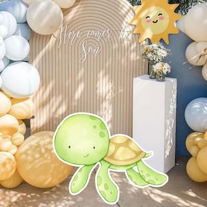 OCÉANO GRANDE DECORACIÓN Recorte Bajo el mar Decoraciones para fiestas Cumpleaños Descarga instantánea imprimible OCE11