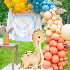 BIG DECOR DINOSAURUS: uitgesneden decor dinosaurus Jura, dinosaurus decor babyshower, verjaardagsfeestje, digitale download DIN22