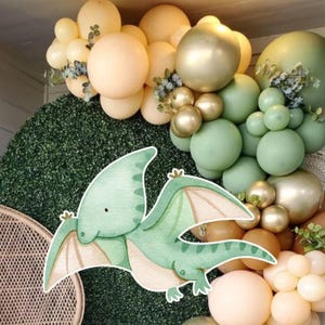 BIG DECOR DINOSAURUS: uitgesneden decor dinosaurus Jura, dinosaurus decor babyshower, verjaardagsfeestje, digitale download DIN22