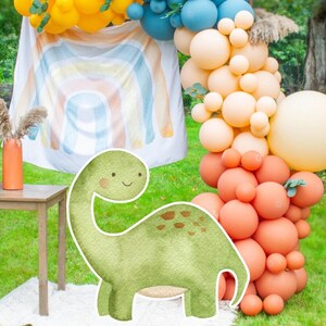 BIG DECOR DINOSAURUS: uitgesneden decor dinosaurus Jura, dinosaurus decor babyshower, verjaardagsfeestje, digitale download DIN33